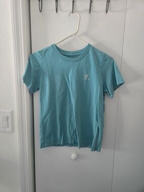 Converse Womens Teal Short-Sleeve Tee